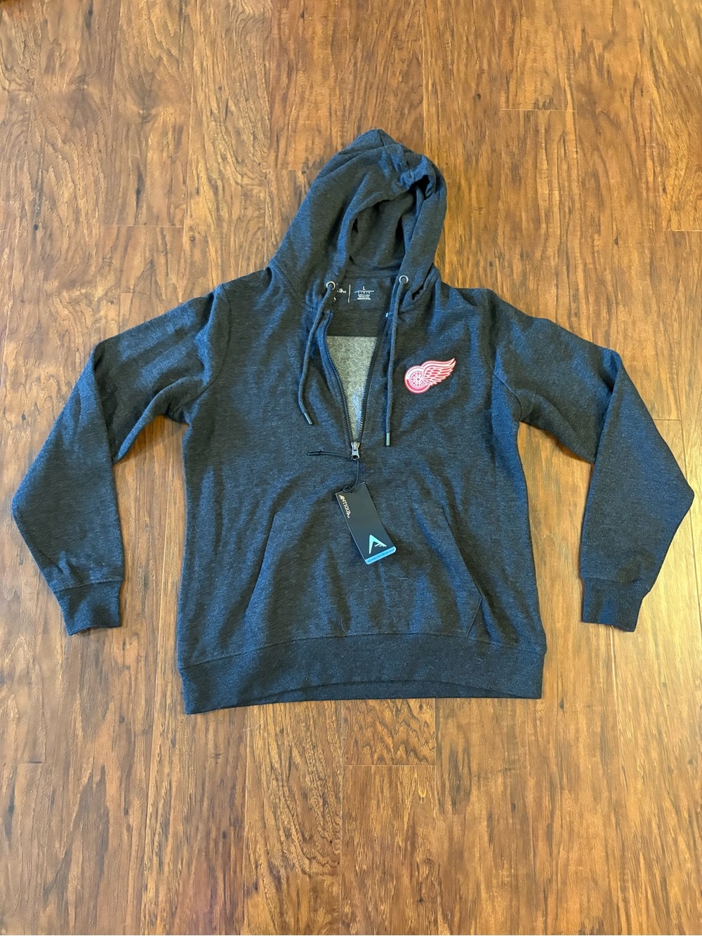 NWT Antigua Half Zip Detroit Red Wings Women’s Hoodie Size Large
